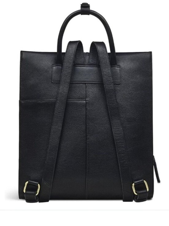 Radley London Arlington Court Ziptop Leather Backpack Black main image 11